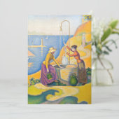 ポール・シニャック - 井戸の女性たち 招待状 (スタンド正面)