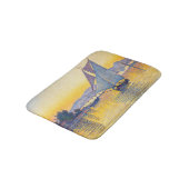 ポール・シニャック - 夕焼けの港、作品236 バスマット (アングル)