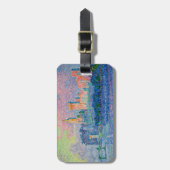 ポール・シニャック - 教皇の宮殿、アヴィニョン ラゲッジタグ (正面縦)