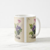 ポール・ジェラードによるシロバナゴクセンの花 コーヒーマグカップ (正面右)