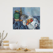 ポール・セザンヌが今もリンゴと暮らす ポスター (キッチン)