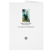 ポール・セザンヌによる花瓶のチューリップヴィンテージ・アート (裏面)