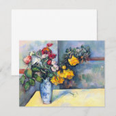 ポール・セザンヌによる花瓶の静物画 (正面/裏面)