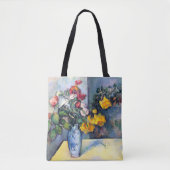 ポール・セザンヌによる花瓶の静物画 トートバッグ (正面)