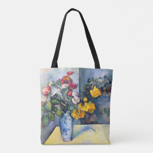 ポール・セザンヌによる花瓶の静物画 トートバッグ