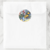 ポール・セザンヌによる花瓶の静物画 ラウンドシール (バッグ)