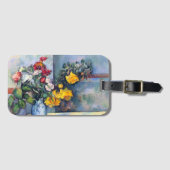 ポール・セザンヌによる花瓶の静物画 ラゲッジタグ (正面横)