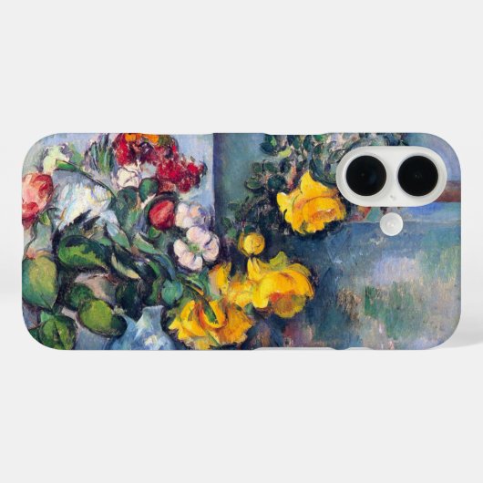 ポール・セザンヌによる花瓶の静物画 Case-Mate iPhoneケース (裏面 (横))