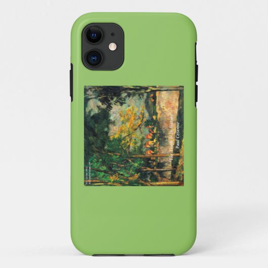 ポール・セザンヌの絵画と名言 iPhone5/5Sケース Case-Mate iPhoneケース (裏面)