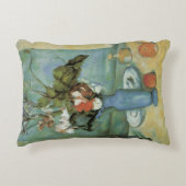 ポール・セザンヌの青い花瓶 アクセントクッション (正面)