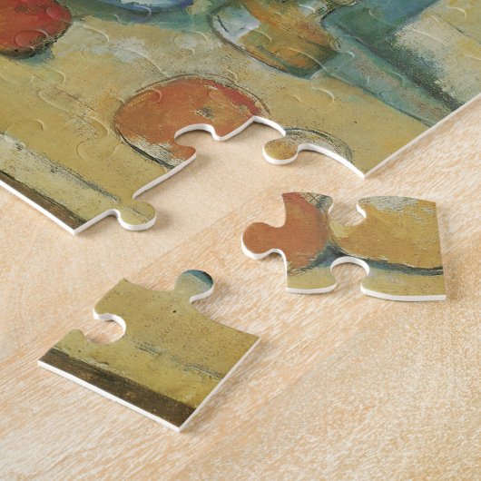 ポール・セザンヌの青い花瓶 ジグソーパズル (側面)