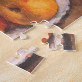 ポール・セザンヌの静物画（ブドウ、リンゴ、梨） ジグソーパズル (側面)