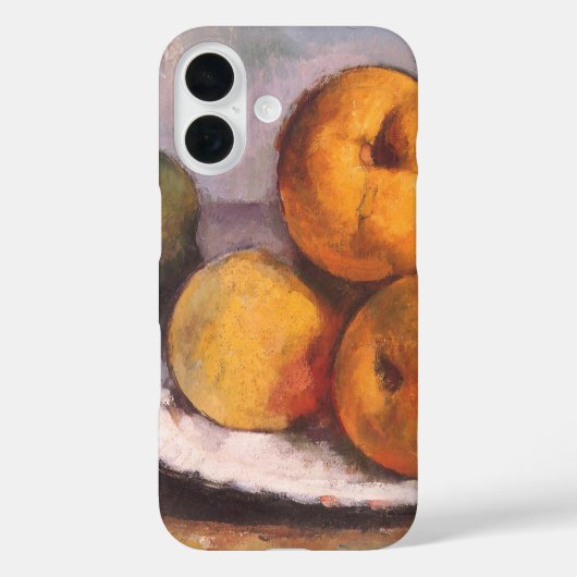 ポール・セザンヌの静物画（リンゴ、クエン酸、梨） Case-Mate iPhoneケース (裏面)