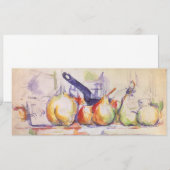 ポール・セザンヌの「鍋のある静物」 (正面/裏面)