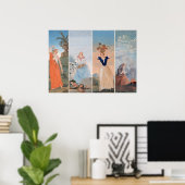 ポール・セザンヌズ・ザ・フォーシーズンズ ポスター (ホームオフィス)