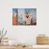 ポール・セザンヌズ・ザ・フォーシーズンズ ポスター (キッチン)