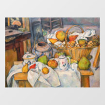 ポール・セザンヌ - かごのある静物画