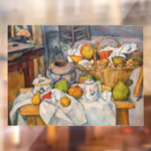 ポール・セザンヌ - かごのある静物画 ウィンドウサイン (シート2)