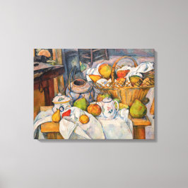 ポール・セザンヌ - かごのある静物画 キャンバスプリント