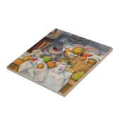 ポール・セザンヌ - かごのある静物画 タイル (側面)