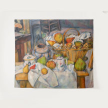 ポール・セザンヌ - かごのある静物画