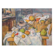 ポール・セザンヌ - かごのある静物画