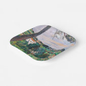 ポール・セザンヌ - エスタックの松の木 ペーパープレート (傾斜あり)