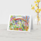 ポール・セザンヌ カード (黄色い花)