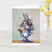 ポール・セザンヌ カード (黄色い花)