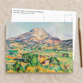 ポール・セザンヌ - サント・ヴィクトワール山 ポストカード