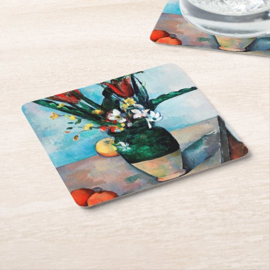 ポール・セザンヌ スクエアペーパーコースター (アングル)