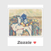 ポール・セザンヌ – スティルライフ・ウィズ・ブルーポット シール (シート)