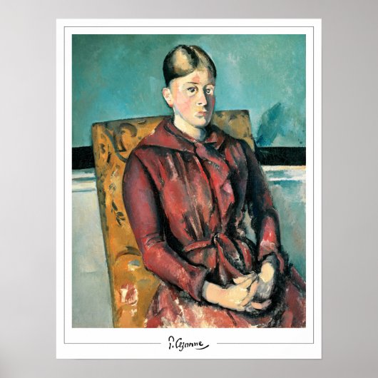 ポール・セザンヌ・ゼディング・アート・ポスター#1 ポスター (正面)