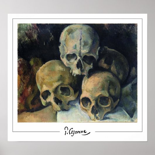 ポール・セザンヌ・ゼディング・アート・ポスター#250 ポスター (正面)