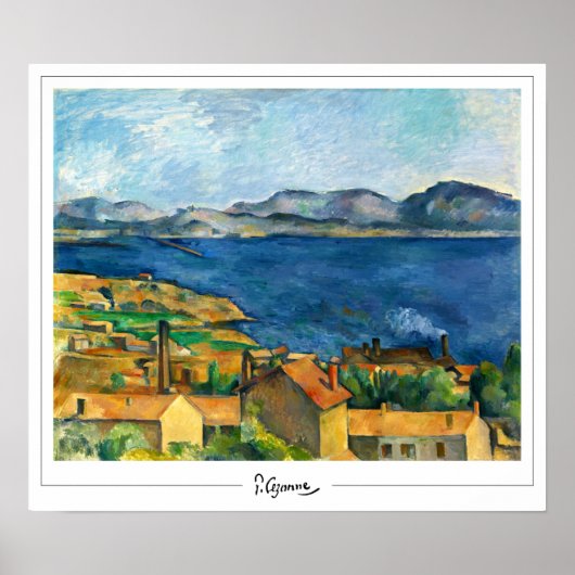 ポール・セザンヌ・ゼディング・アート・ポスター#35 ポスター (正面)