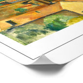 ポール・セザンヌ・ゼディング・アート・ポスター#35 ポスター (角)