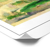 ポール・セザンヌ・ゼディング・アート・ポスター#42 ポスター (角)