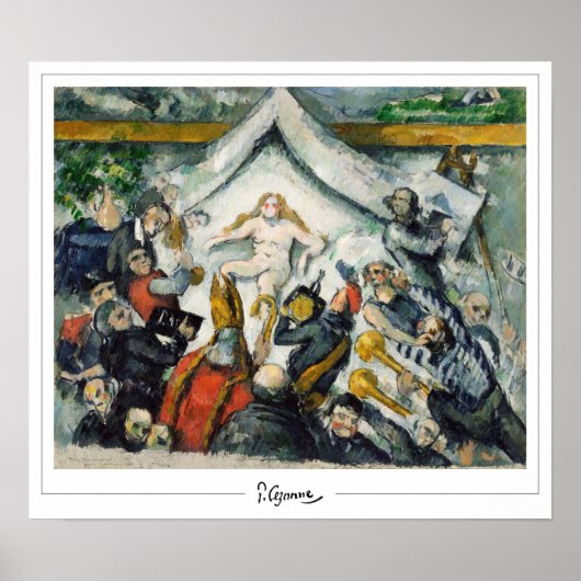 ポール・セザンヌ・ゼディング・アート・ポスター#51 ポスター (正面)