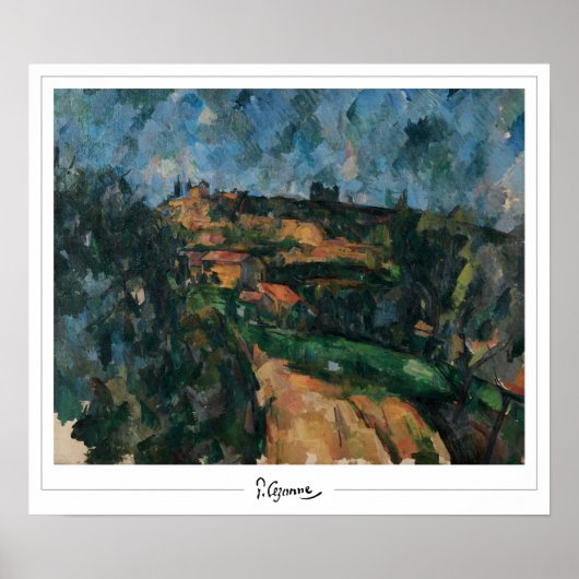 ポール・セザンヌ・ゼディング・アート・ポスター#56 ポスター (正面)