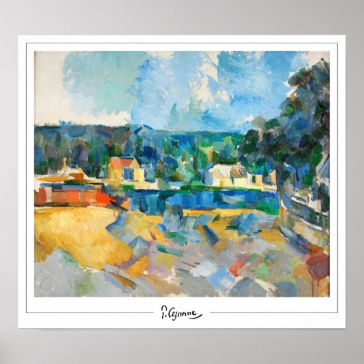 ポール・セザンヌ・ゼディング・アート・ポスター#591 ポスター (正面)