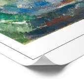 ポール・セザンヌ・ゼディング・アート・ポスター#5 ポスター (角)