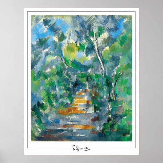 ポール・セザンヌ・ゼディング・アート・ポスター#5 ポスター (正面)
