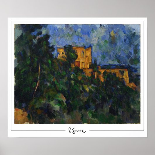 ポール・セザンヌ・ゼディング・アート・ポスター#73 ポスター (正面)