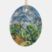 ポール・セザンヌ・ソロネット上空のモントサントビクトワール セラミックオーナメント (右)