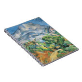 ポール・セザンヌ・ソロネット上空のモントサントビクトワール ノートブック (右側)