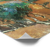 ポール・セザンヌ・ソロネット上空のモントサントビクトワール ポスター (角)