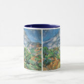 ポール・セザンヌ・ソロネット上空のモントサントビクトワール マグカップ (中央)