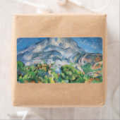 ポール・セザンヌ・ソロネット上空のモントサントビクトワール ラベル (インサイチュ)