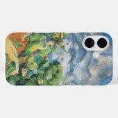 ポール・セザンヌ・ソロネット上空のモントサントビクトワール Case-Mate iPhoneケース (裏面 (横))