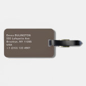 ポール・セザンヌ - トランプをする人々 ラゲッジタグ (裏面横)